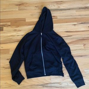 h&m black hoodie
